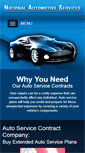 Mobile Screenshot of nationalautomotivewarranty.com